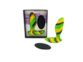 Colourful Camo IDYLIC Remote Control Yellow Butt Plug 82x39x106mm Rechargeable Waterproof Silicone Default Title Butt Plugs - Vibrating